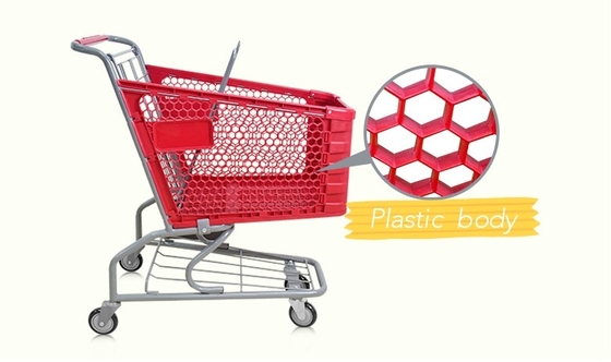 China Trole/carros plásticos da compra no supermercado fornecedor
